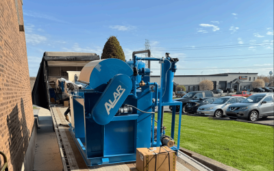 Ovivo Ships Advanced Alar® Auto-Vac™ AV340 Unit to Aerospace Metal Refinishing Customer